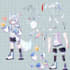 design vtuber model and live2d anime art