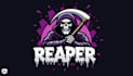 make an amazing skull reaper logo with express delivery