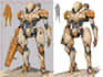 do retro mecha or scifi gundam art