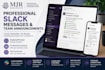 write professional slack messages and team announcements