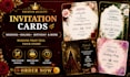 design elegant wedding cards and custom invitation cards