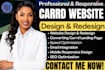 design carrd landing page website redesign carrd website development carrd co