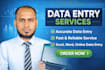 data entry and copy paste