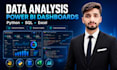 analyze, clean and visualize data using python, sql, power bi