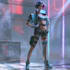 cyberpunk female character desing