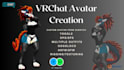 create a custom vrchat avatar 3d furry avatar vtuber model blender rigging