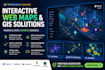 create and edit interactive gis web maps with mapbox leaflet and goggle maps