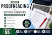 proofread and edit your english documents manually