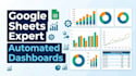 create automated google sheets dashboards, dynamic charts, and advanced xlookup