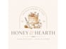 a luxury bakery, café, or coffee shop logo and brand identity