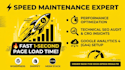website speed optimization and technical SEO