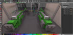 create a lighting simulation indoor and outdoor using dialux