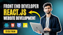 build website development as react js frontend developer
