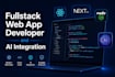 build a fullstack web app using react and nextjs