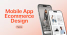 design an ecommerce mobile app UI in figma