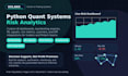 build python ai trading bots and financial risk dashboards