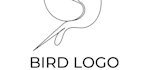 create minimal line art logo design
