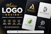 design a modern minimalist logo and stationery