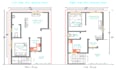 create professional autocad 2d floor plans, architectural drawings