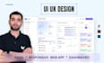 create professional website UX UI figma design