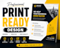 design professional print ready graphics for your business