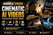 create google veo3 ai videos and cinematic ads