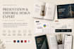 redesign powerpoint presentations, pitch decks and pdfs