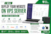 deploy your website on AWS, vps hostinger, digitalocean and cyberpanel