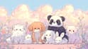 make cute animal illustration