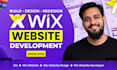 do wix website, wix website design, and wix website development
