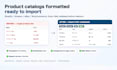 format and optimize your product catalog for shopify, amazon or ebay