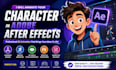 animate your character in adobe after effects