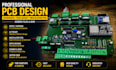 design esp32 esp8266, pcb layout, multilayer pcb and schematic in kicad, iot,cad