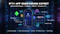 white label and rebrand android iptv app with custom branding