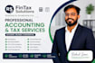 provide accounting, bookkeeping and excel services
