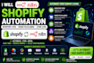 n8n shopify automation for inventory sync order fulfillment shopify store sync