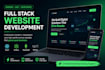 build  full stack react next js websites