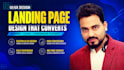design a conversion focused landing page and sales funnel
