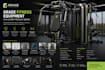 do design commercial grade 3d gym machines, sectorize weight stack equipment
