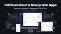 build a full stack web application using react nextjs and mongodb