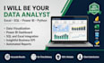 be your power bi expert for data visualization and business insights