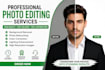 professional photo retouching and image editing