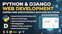 be your python django web developer