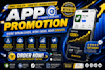 do mobile app promotion, app install, android, ios app review