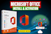 install and activate microsoft office 365 latest version