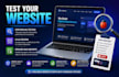 test your website, perform QA testing, UI UX review and provide bug reports