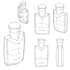 design a luxury perfume bottle, packaging and label