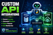 build custom API integration and automated data sync scripts in python