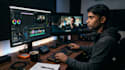 edit reels with animated captions, motion graphics and sound