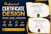 design diploma, create award, build graduation, gift and computer certificate